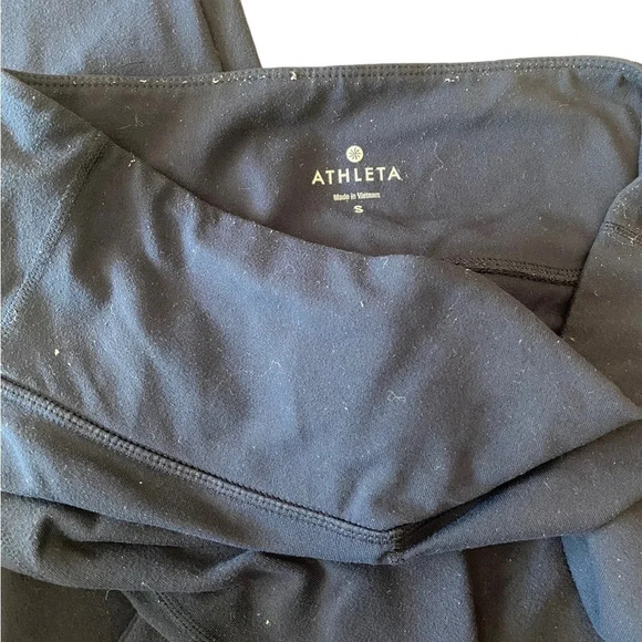 Athleta Set Of Two Body Leggings Blue & Black - Picture 9 of 15